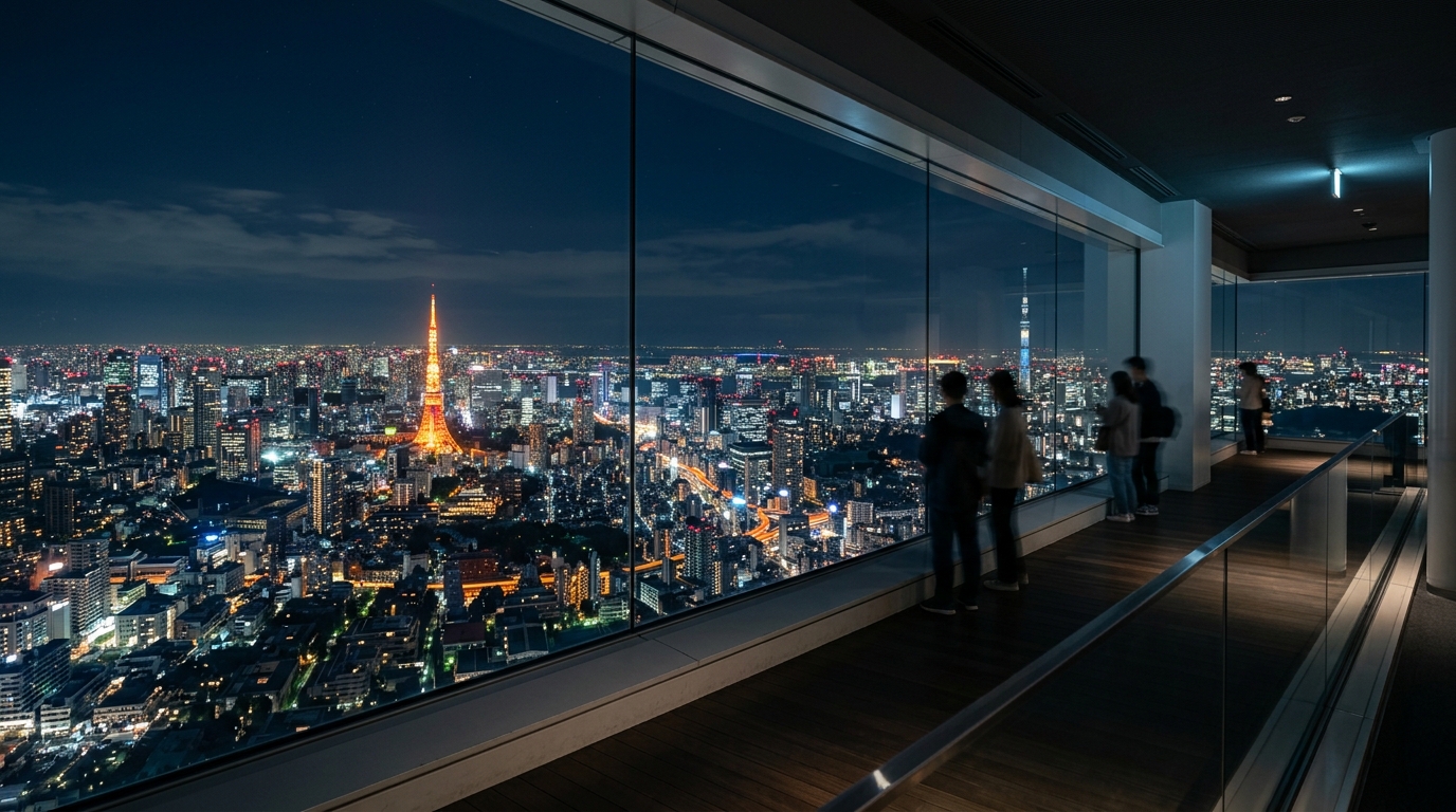 東京免費觀景台完整攻略：不花錢也能看百萬夜景