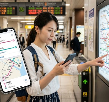 第一次搭日本電車就上手！看懂路線圖和轉乘APP全攻略