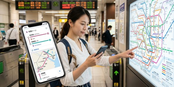 第一次搭日本電車就上手！看懂路線圖和轉乘APP全攻略