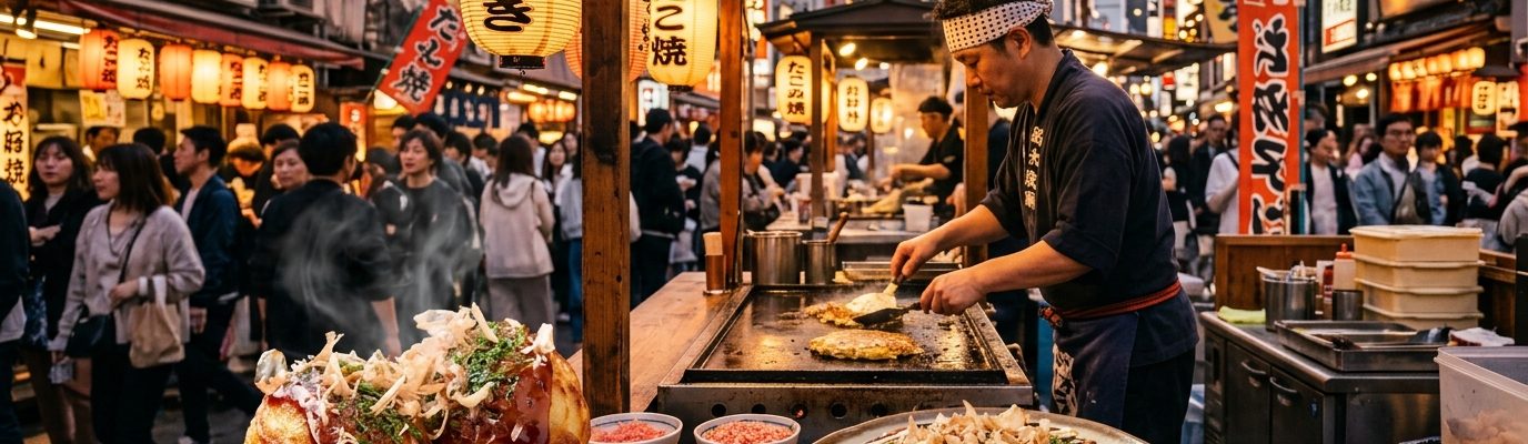 大阪燒、章魚燒哪裡吃？關西美食街區完整攻略