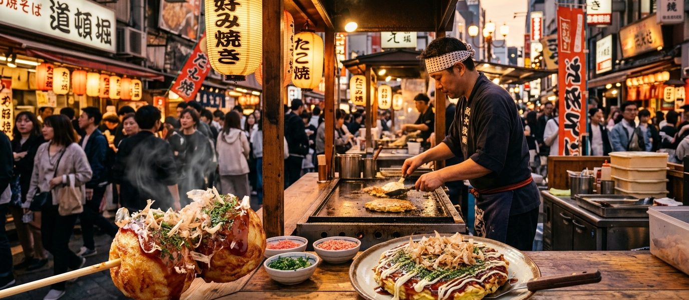 大阪燒、章魚燒哪裡吃？關西美食街區完整攻略