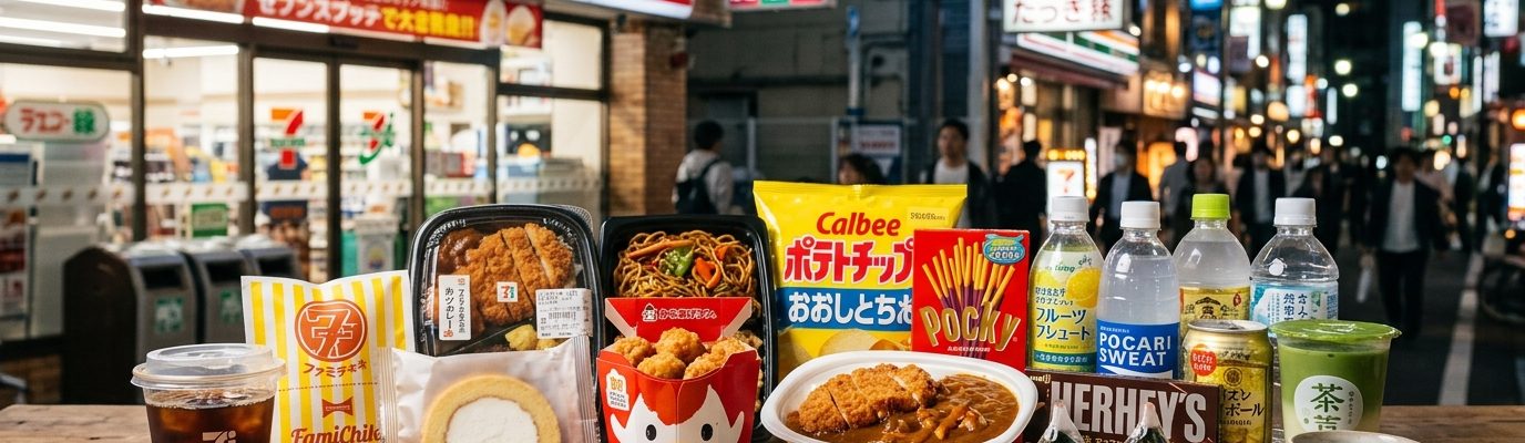 日本便利商店美食推薦：7-11、全家、羅森必買清單
