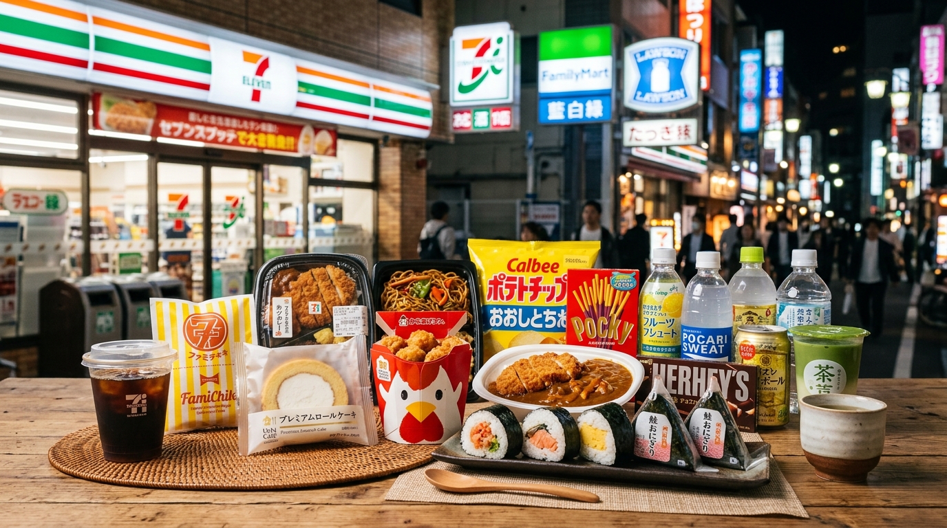 日本便利商店美食推薦：7-11、全家、羅森必買清單