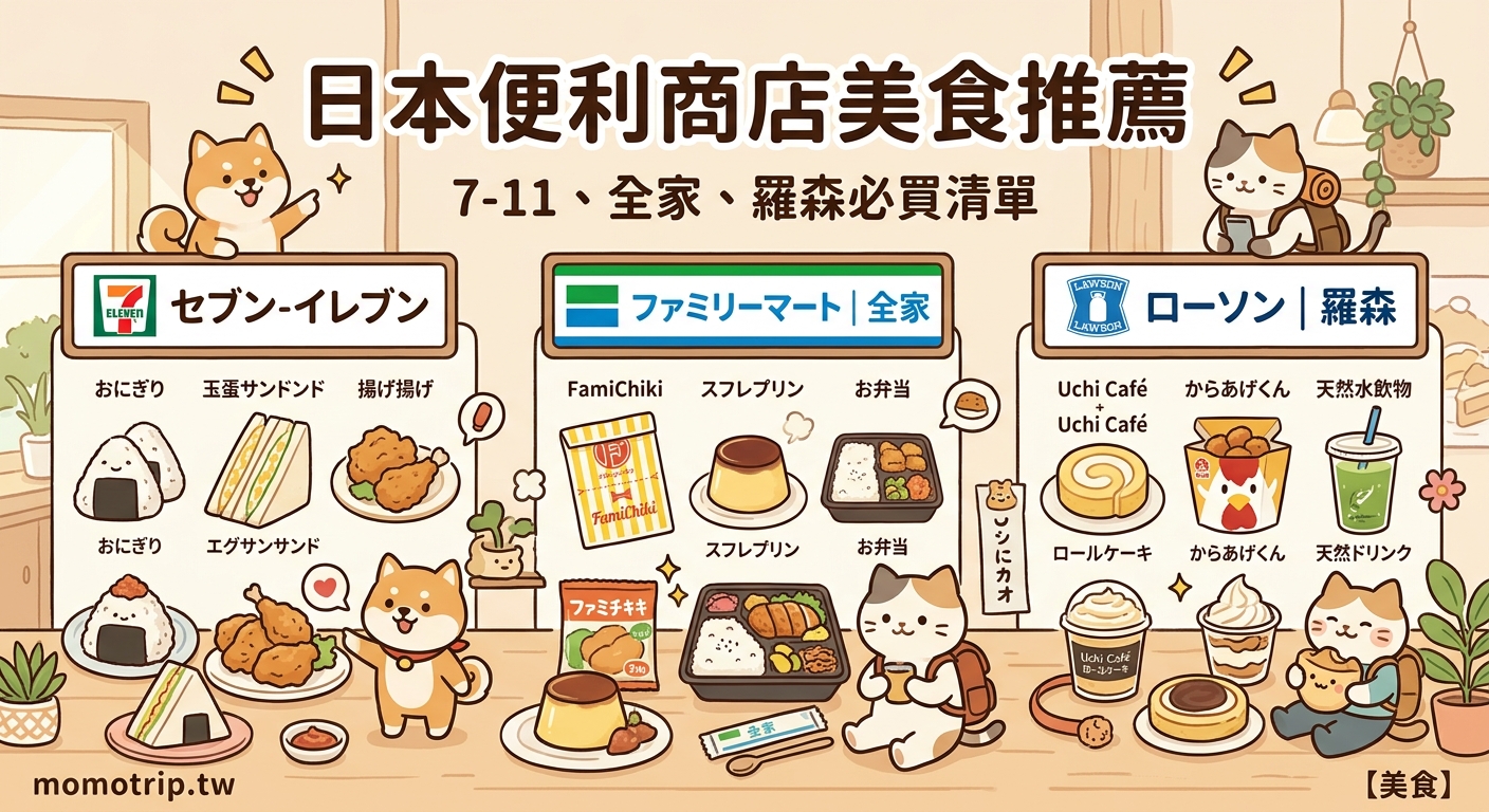 日本便利商店美食推薦：7-11、全家、羅森必買清單 — image 1