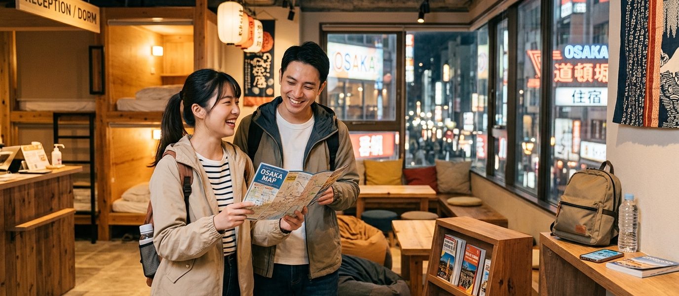 大阪住宿省錢攻略:平價商務旅館與青年旅舍精選