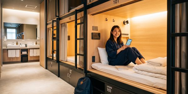 日本膠囊旅館初體驗指南：設施、禮儀與推薦清單