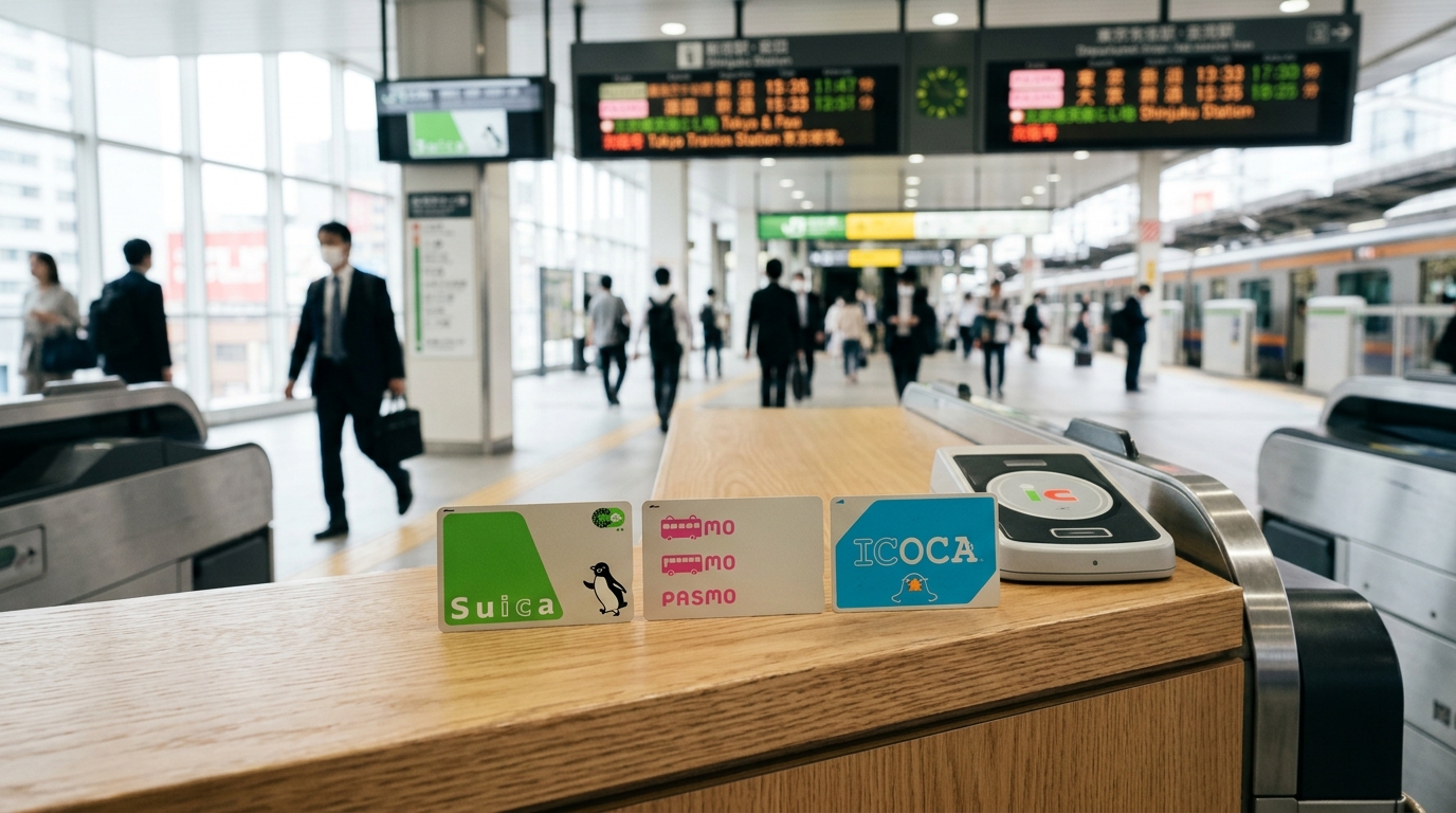 日本IC卡比較：Suica、PASMO、ICOCA該選哪一張？