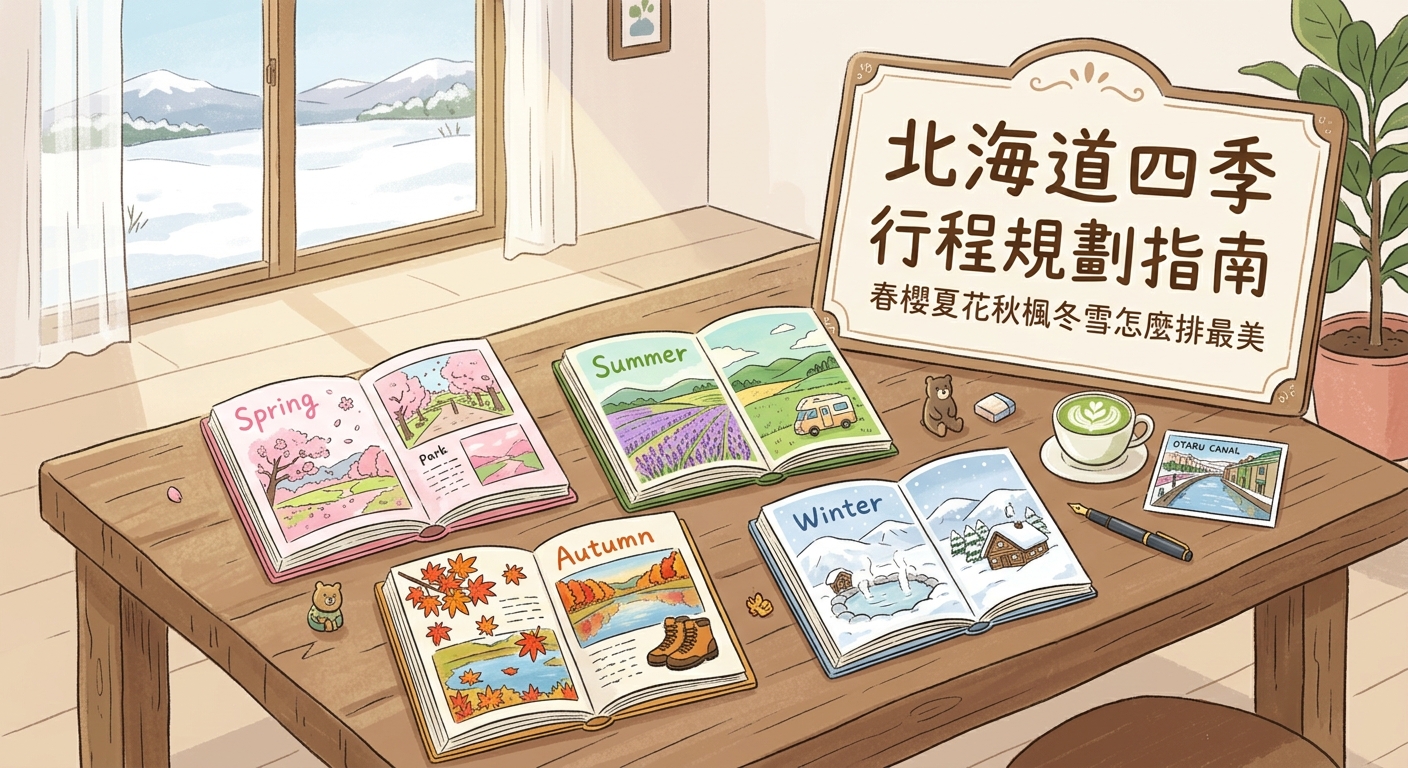 北海道四季行程規劃指南：春櫻夏花秋楓冬雪怎麼排最美 — image 1