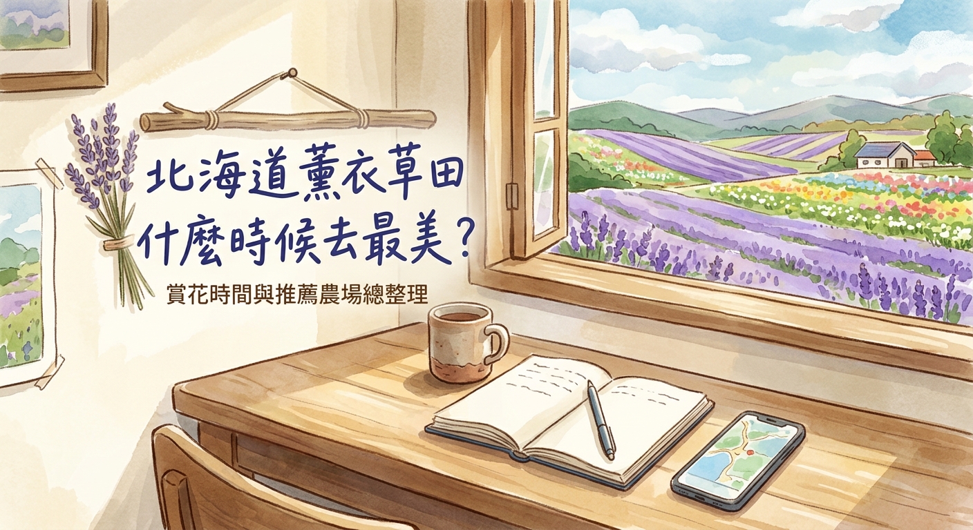 北海道薰衣草田什麼時候去最美？賞花時間與推薦農場總整理 — image 1