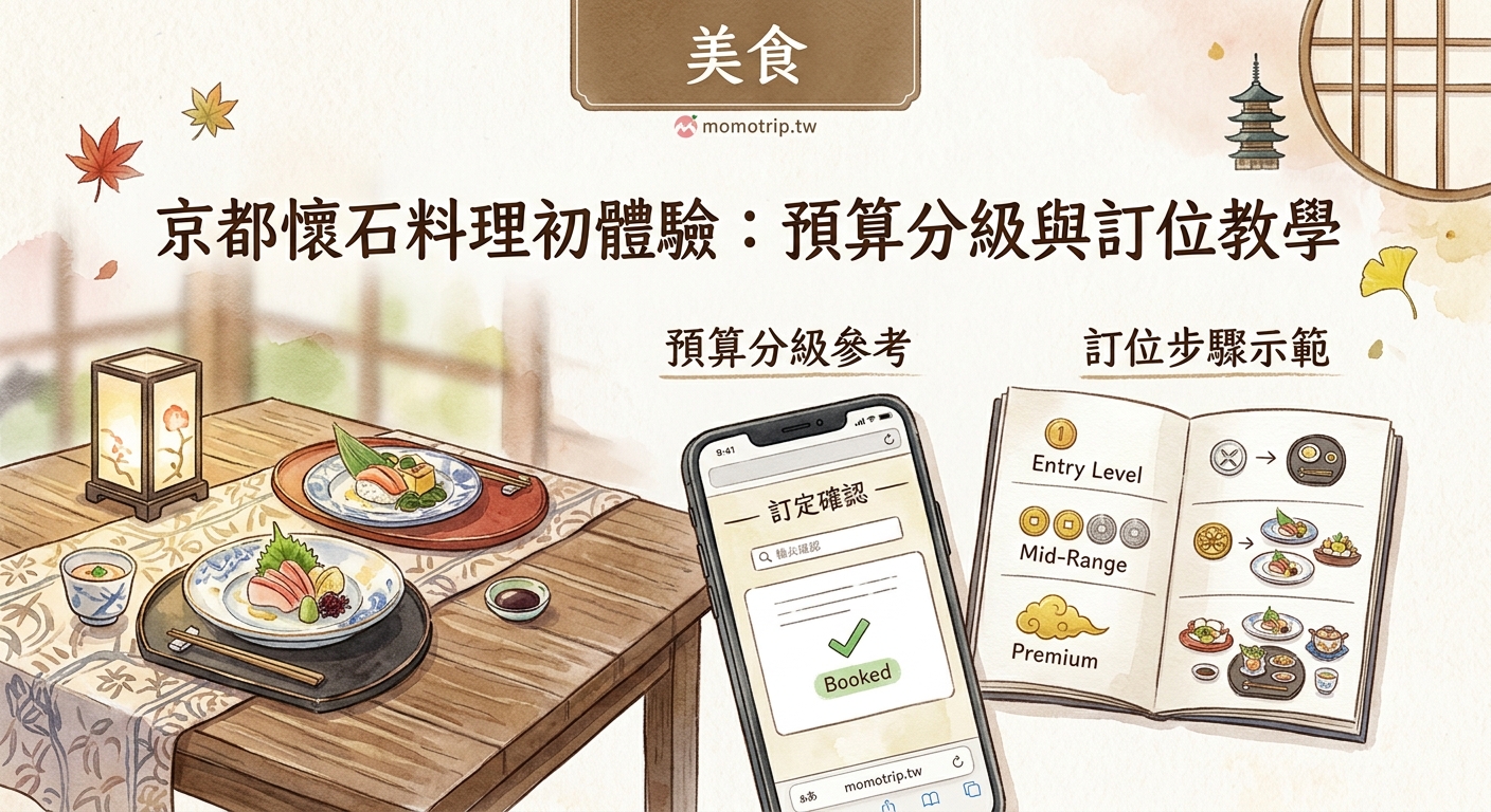 京都懷石料理初體驗:預算分級與訂位教學 — image 2