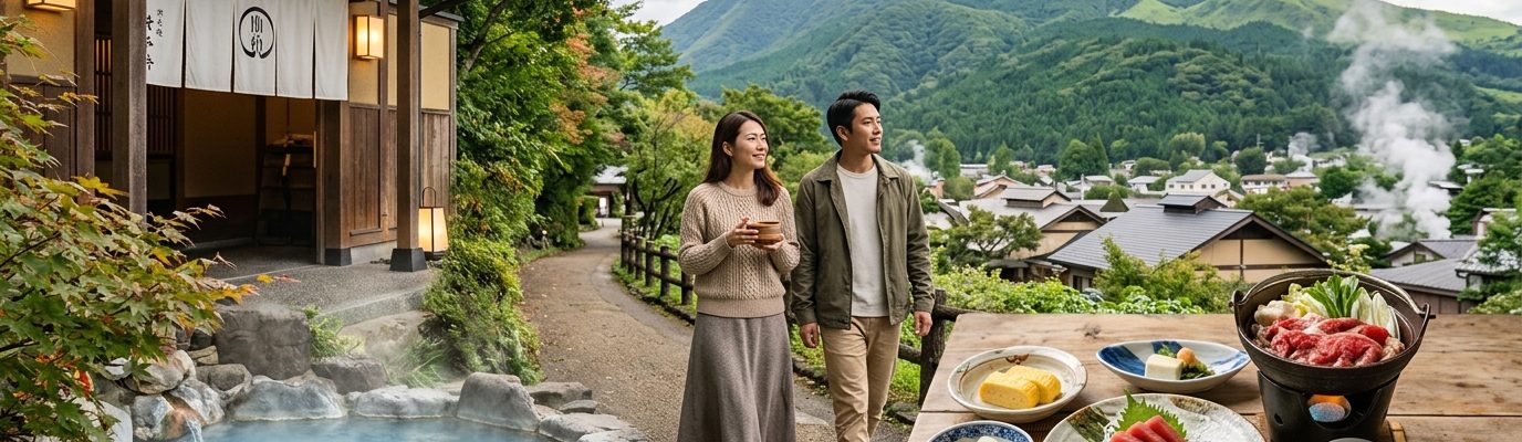 九州溫泉美食之旅：福岡別府由布院5天4夜慢活行程