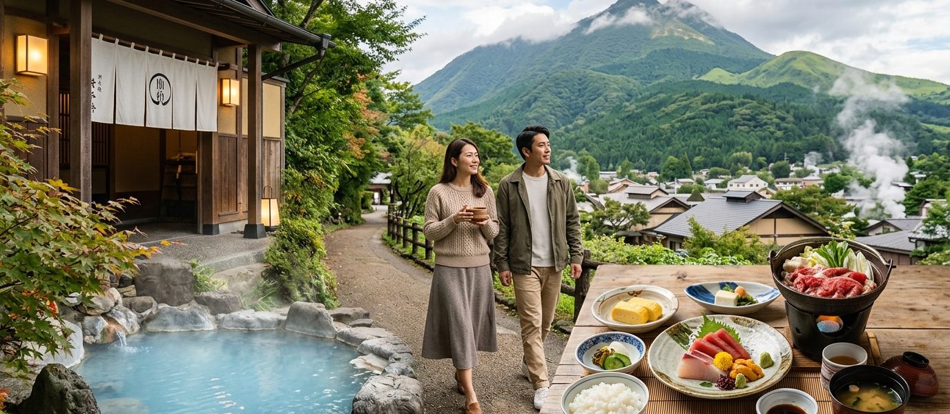 九州溫泉美食之旅:福岡別府由布院5天4夜慢活行程
