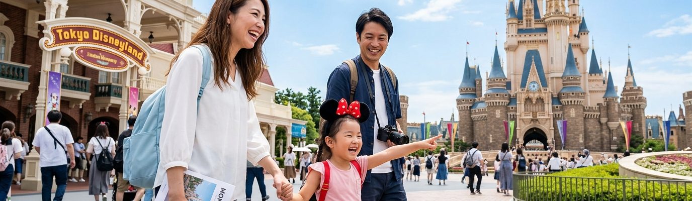 親子遊日本行程怎麼安排？帶孩子玩東京迪士尼周邊6天5夜
