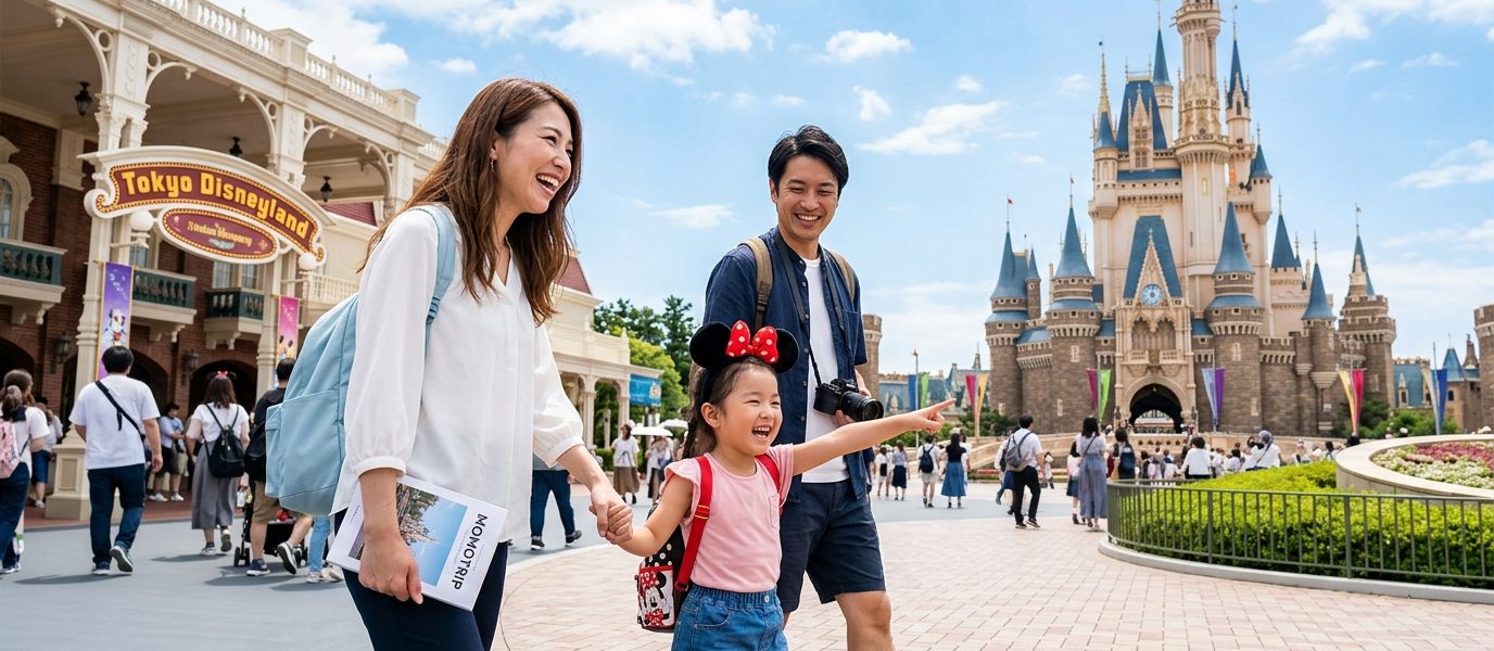 親子遊日本行程怎麼安排？帶孩子玩東京迪士尼周邊6天5夜
