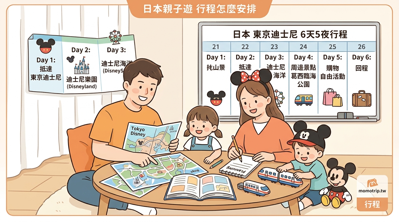 親子遊日本行程怎麼安排？帶孩子玩東京迪士尼周邊6天5夜 — image 2