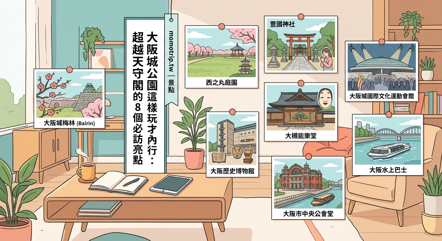 大阪城公園這樣玩才內行：超越天守閣的8個必訪亮點 — image 1