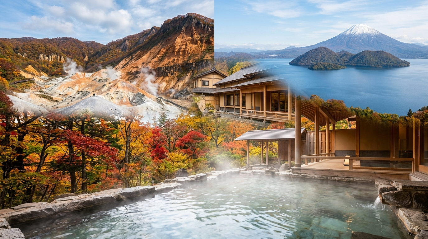 北海道溫泉旅館怎麼挑？登別、洞爺湖、定山溪住宿推薦