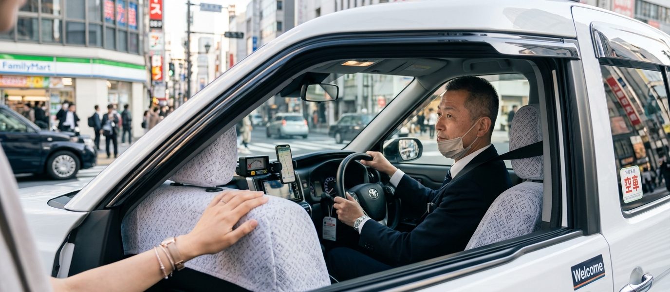 日本計程車怎麼搭才不踩雷？費用、叫車與溝通技巧