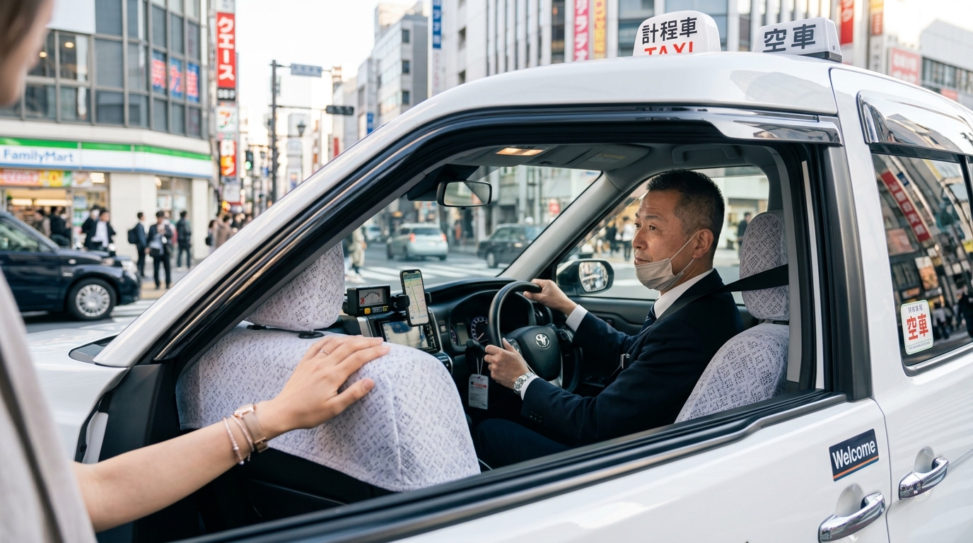 日本計程車怎麼搭才不踩雷？費用、叫車與溝通技巧