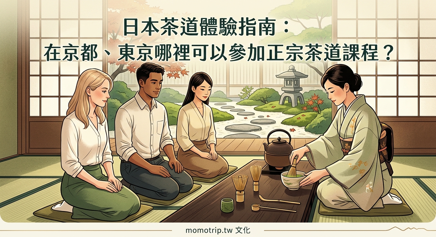 日本茶道體驗指南：在京都、東京哪裡可以參加正宗茶道課程？ — image 1