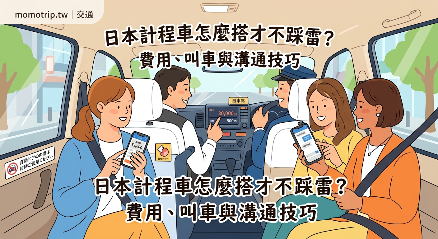 日本計程車怎麼搭才不踩雷？費用、叫車與溝通技巧 — image 2