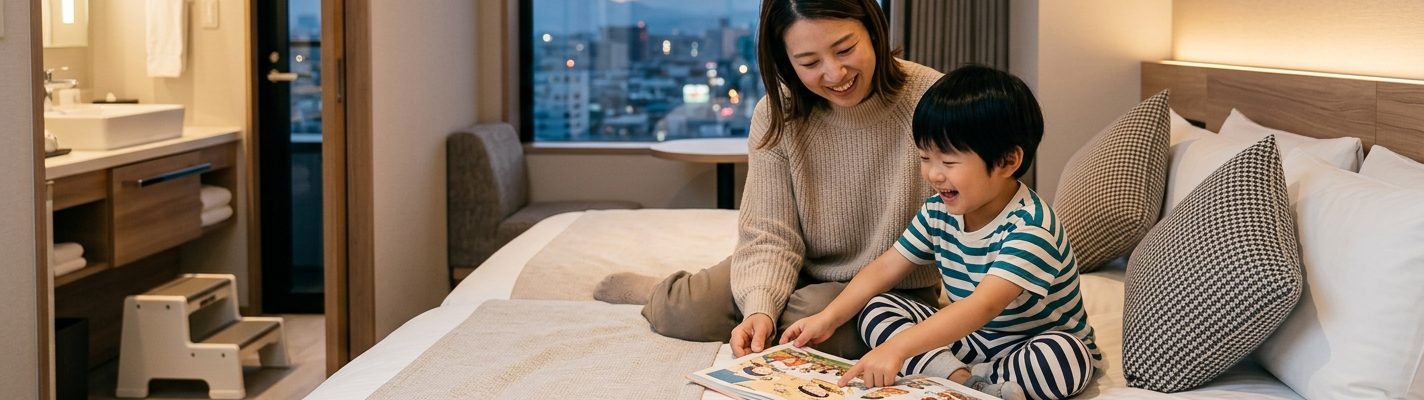 帶小孩遊日本必看：親子友善飯店的5大挑選重點