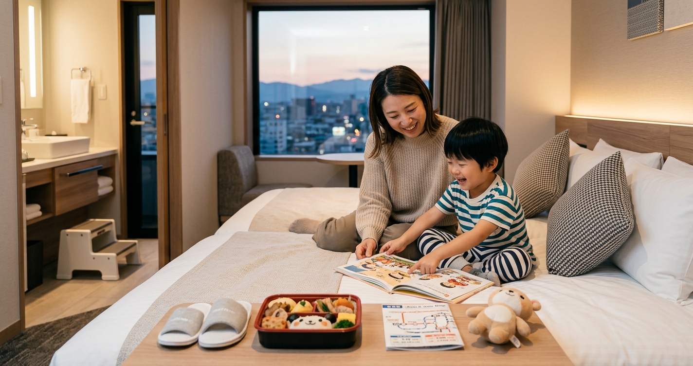 帶小孩遊日本必看：親子友善飯店的5大挑選重點