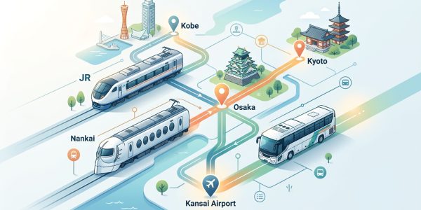 關西機場到大阪、京都、神戶的交通選擇完全指南