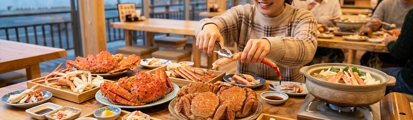 北海道螃蟹吃到飽攻略：札幌、函館、小樽餐廳比較