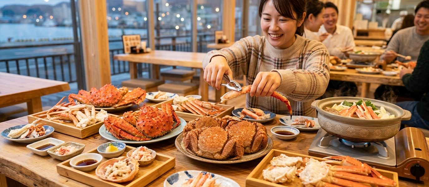 北海道螃蟹吃到飽攻略:札幌、函館、小樽餐廳比較
