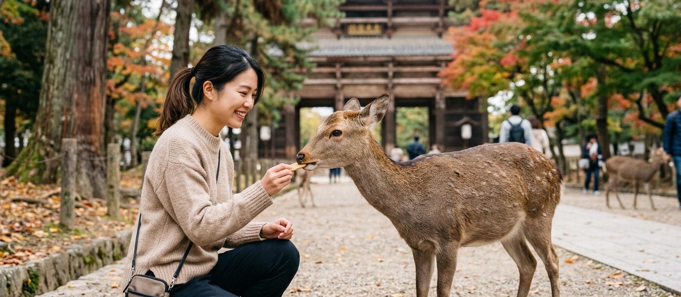 奈良餵鹿要注意什麼?與小鹿安全互動的完整指南