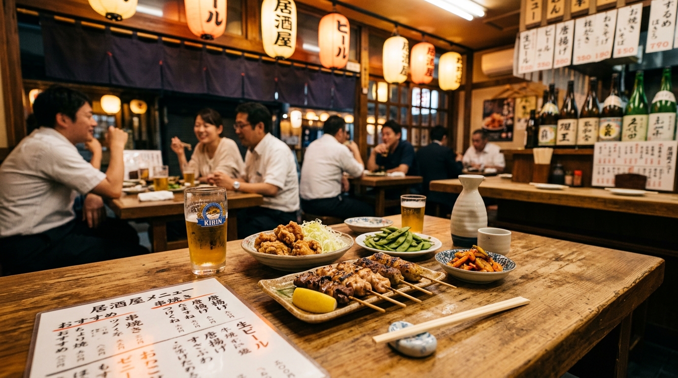 日本居酒屋點餐不踩雷：菜單翻譯與推薦料理清單