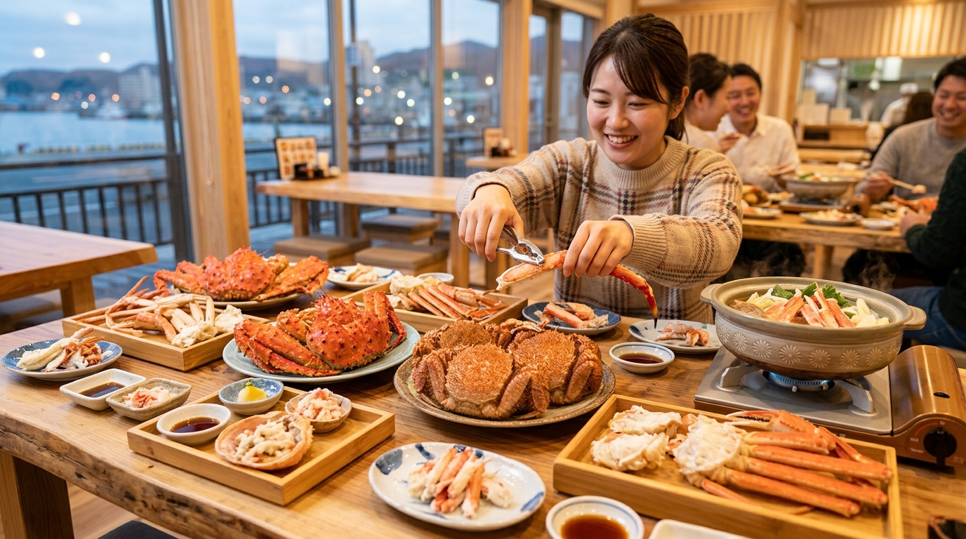 北海道螃蟹吃到飽攻略：札幌、函館、小樽餐廳比較