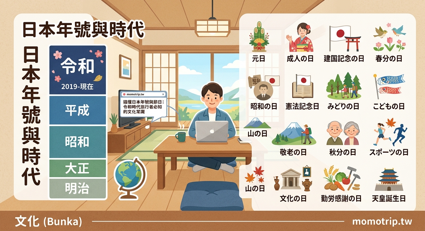 搞懂日本年號與節日:令和時代旅行者必知的文化常識 — image 1