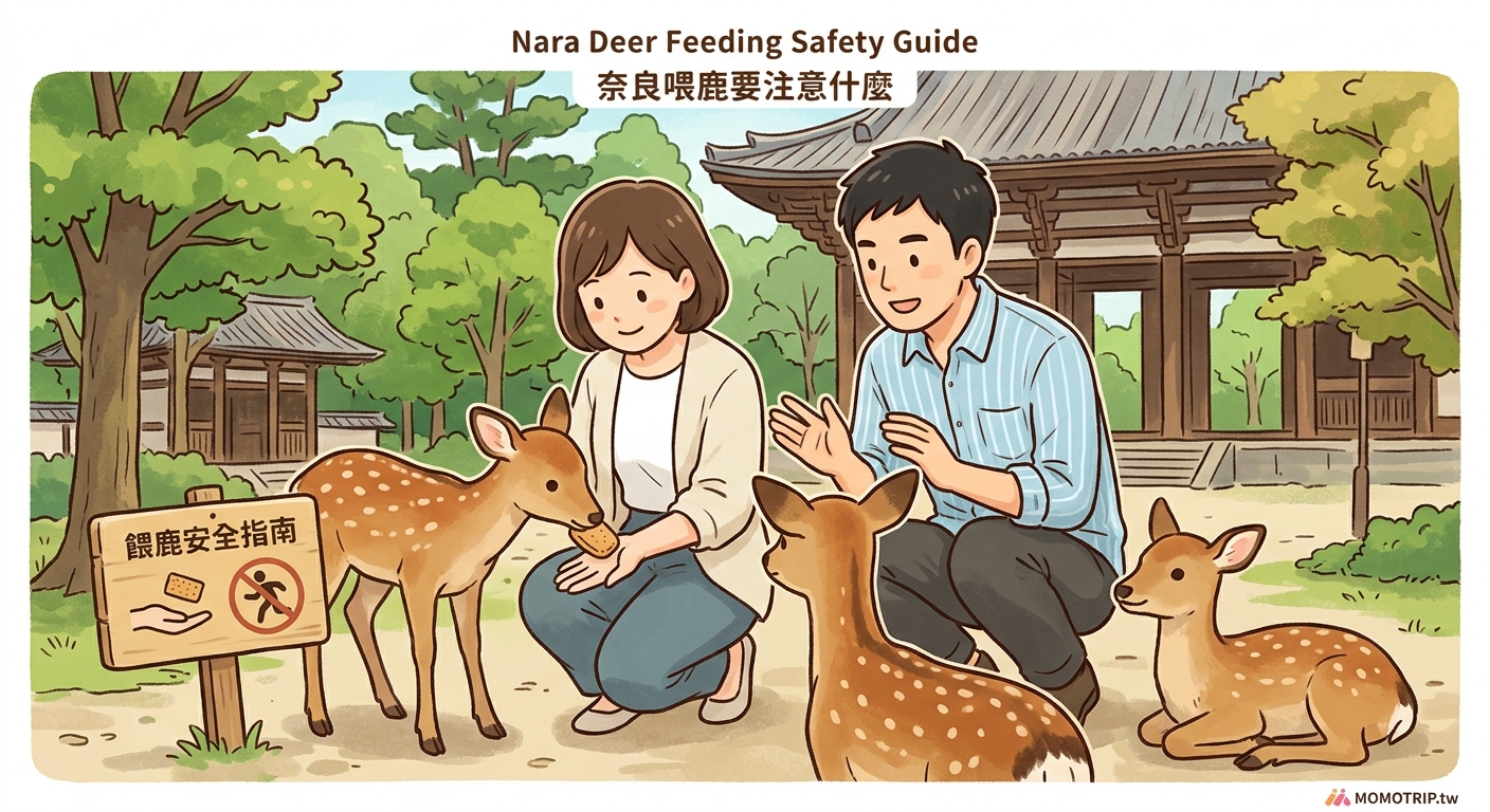 奈良餵鹿要注意什麼?與小鹿安全互動的完整指南 — image 2