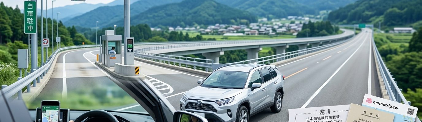 日本自駕遊新手必知：租車流程、駕照準備與高速公路收費