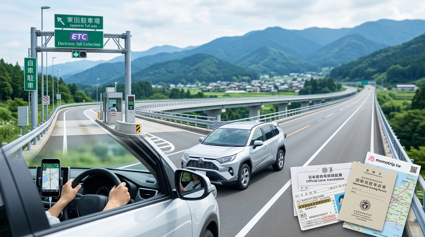 日本自駕遊新手必知：租車流程、駕照準備與高速公路收費