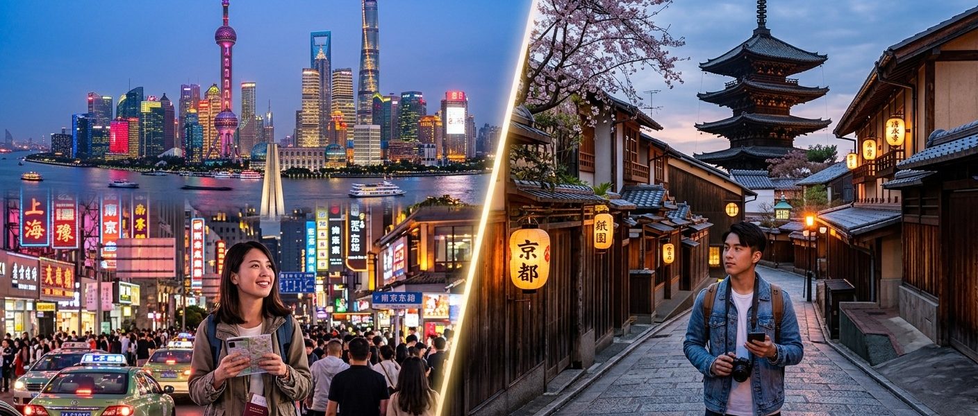 去過上海再去日本，這些旅遊差異台灣人出發前要先搞清楚