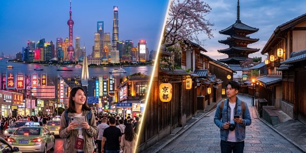 去過上海再去日本，這些旅遊差異台灣人出發前要先搞清楚