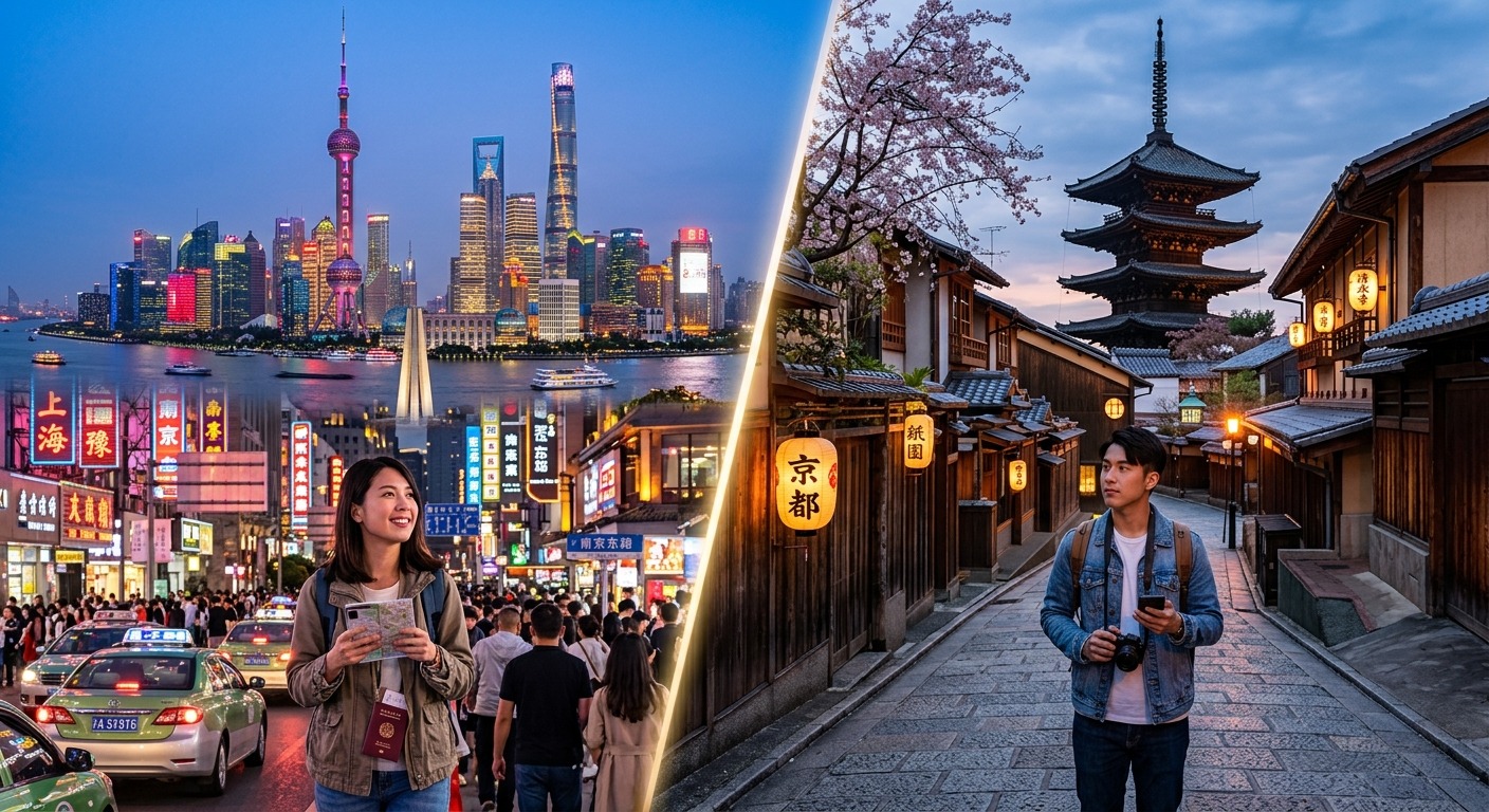 去過上海再去日本,這些旅遊差異台灣人出發前要先搞清楚